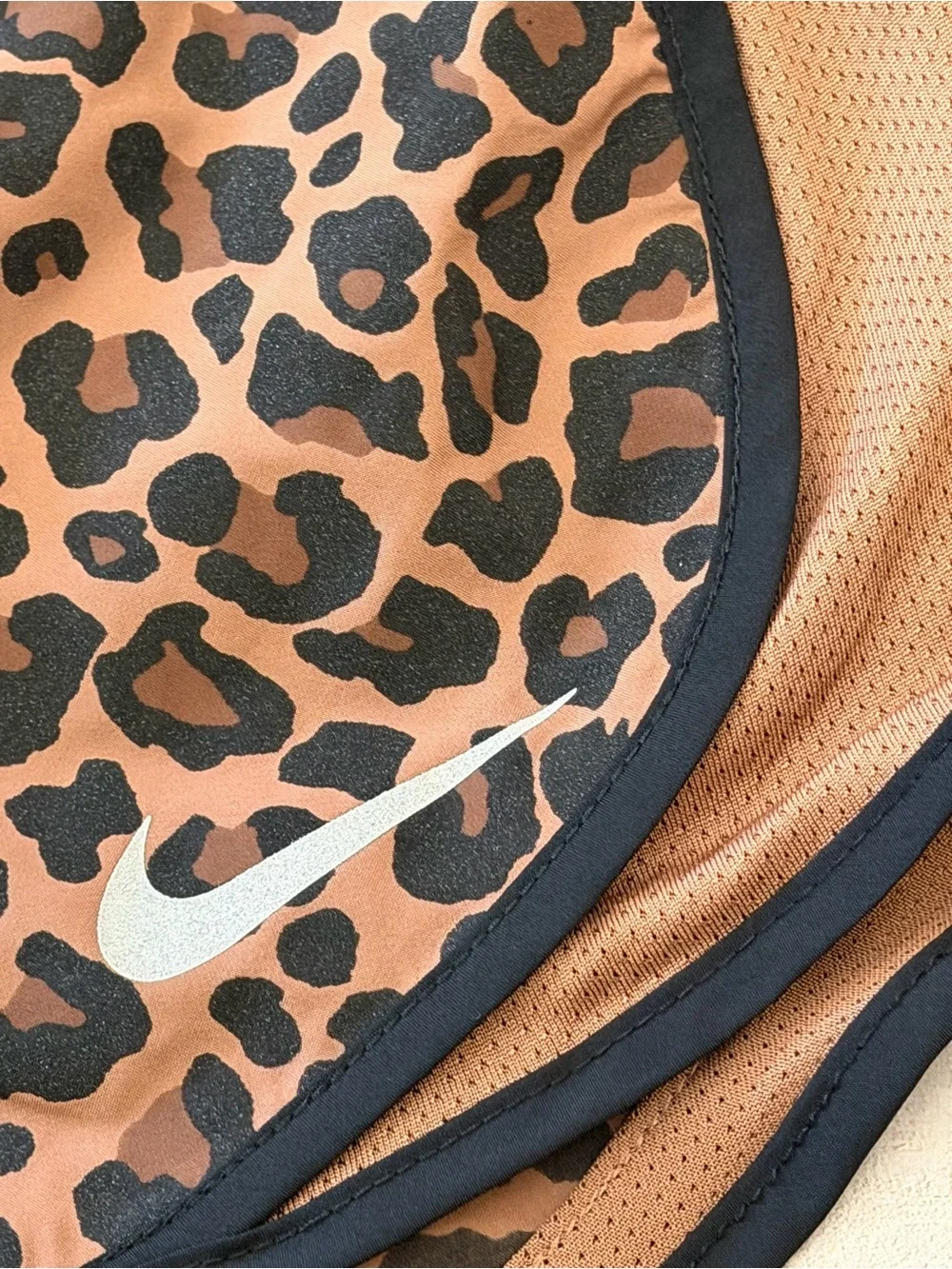 Nike | Women’s Dri-FIT Leopard Print Running Workout Shorts - Size XS
